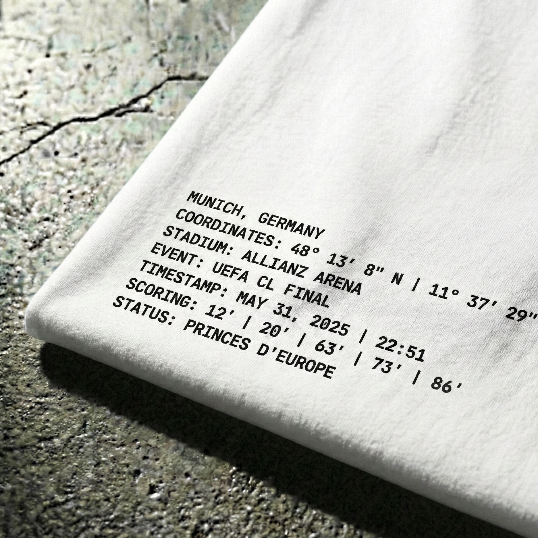 PSG - RELIC 006 - PRINCES D'EUROPE